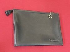 Objet Publicitaire Pochette Sacoche POCLAIN Cuir Vintage
