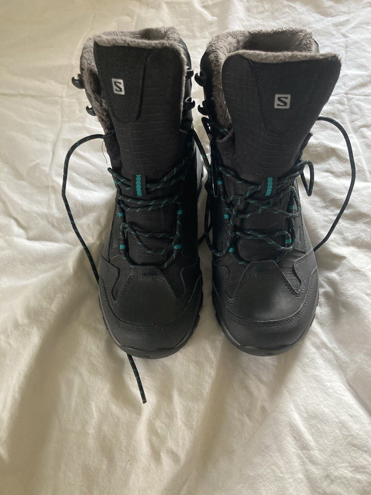 Salomon Stivali Escursionismo Donna 8 Chalten Thinsulate 200G Spettacolo Inverno Verde Verde Nuovi