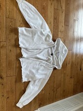 Girls Size Large Art Class White Zip Up