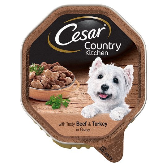 cesar beef dog food