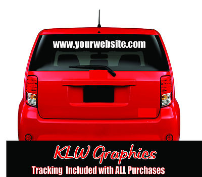 Your Website Shop Banner Decal Sticker Personalized Custom Wife Diesel Truck Car