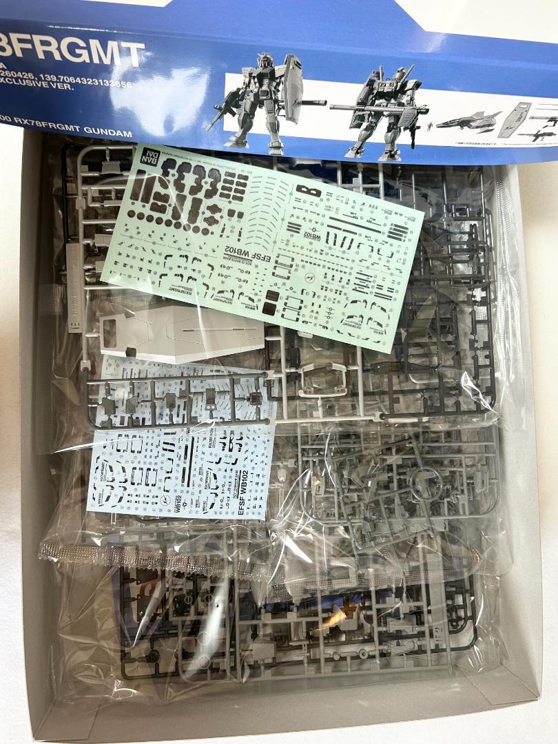 BANDAI MG 1/100 RX78FRGMT Mobile Suit GUNDAM Fragment