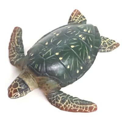 Choco Q Mini Figure Green Turtle Kaiyodo Japan choco egg