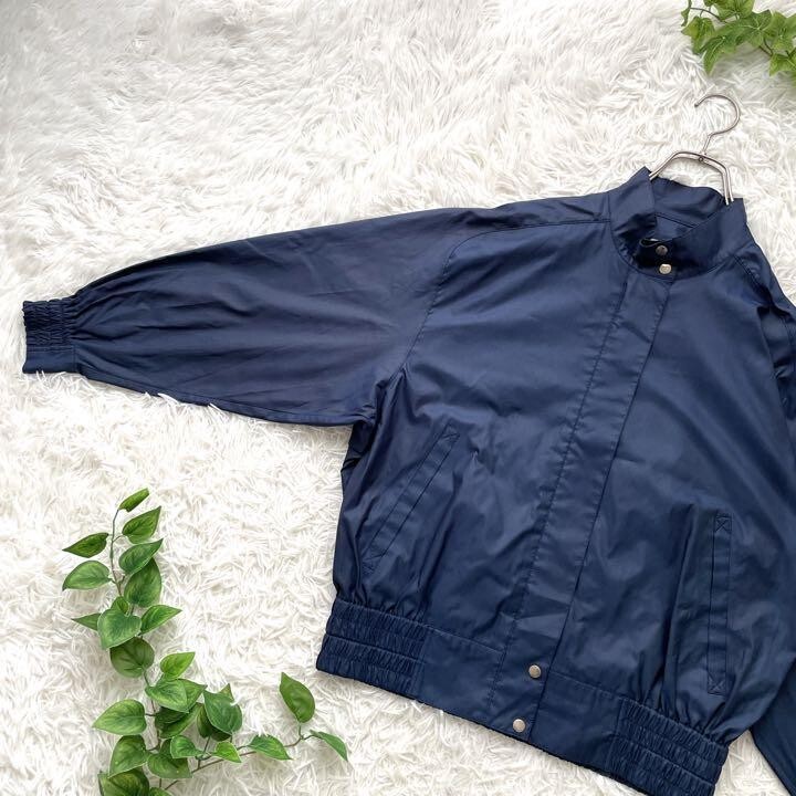 Christian Dior Sports Vintage Logo Jacket #M Polyester Navy Silver