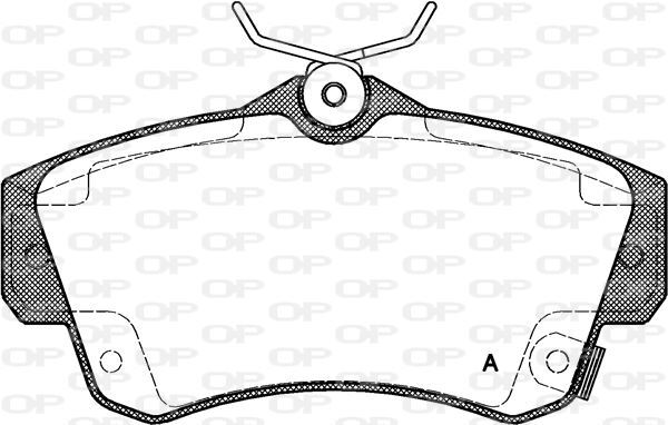 Plaquettes de frein Chrysler PT Cruiser 2.2 CRD et 2.0 kit de 4 pièces avant