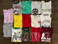 Lot of 14, Youth Boys T-shirts, Size 10-12