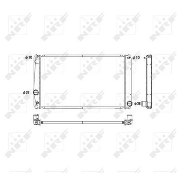 NRF 53589 KüHler MotorküHler WasserküHler MotorküHlung-image