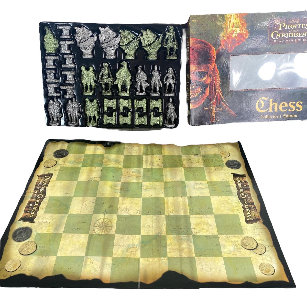 Disney Pirates of the Caribbean Dead Man's Chest Chess Set