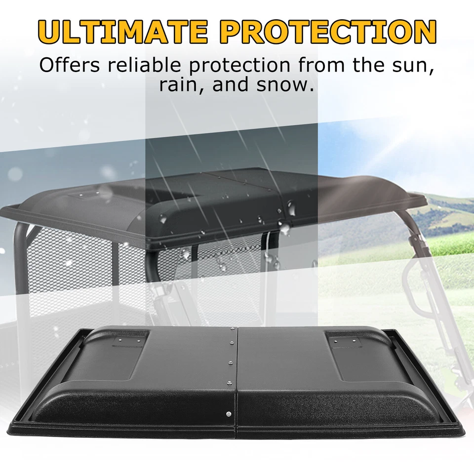 Para Kawasaki Mule 3010/4010/2510/3000 1990-25 UTV techo rígido #KAF30-030A Foto 4 de 4