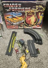 1985 Vintage TYCO Transformers Generation 1 G1 Electric Racing Car Set HO Scale