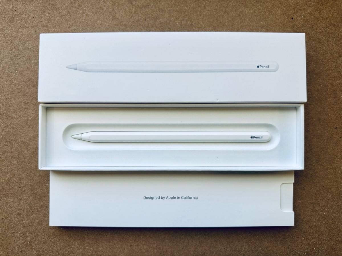 Apple Pencil 2nd Gen A2051 MU8F2AM/A with Magnetic Charging and Apple  Retail Box