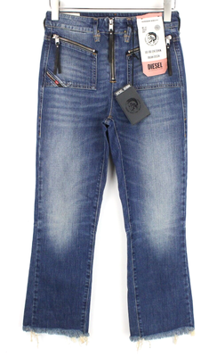 DIESEL D-Earlie 089AR Women Jeans W27/L32 High Rise Blue 