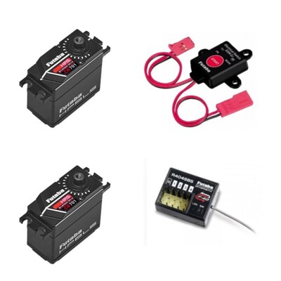 Futaba CB701 Servo X2pcs + R404SBS Receiver+EBA0325 Electronic Switch Combo Set