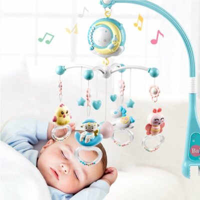 Baby Musical Crib Mobile Hanging Rotating Bell Melodies Infant Bed Decoration Ebay Baby Musical Crib Mobile Hanging Rotating Bell Melodies Infant Bed Decoration Ebay
