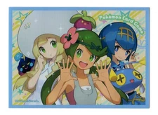 2018 Lillie, Mallow & Lana Individual Card Sleeve Pokemon Center Japan Original