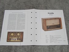 Schaltplan für Röhrenradio Radio Grundig 5050W von 1953 Rundfunkmuseum