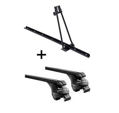 Fahrradträger ORION+Relingträger Quick Stahl L für für Audi A6 SW C6 C7 05-11