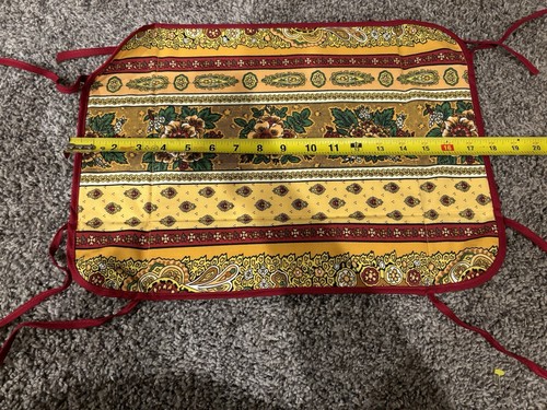Cestino quadrato francese di Marat, Avignone, Provenza, Francia 100% cotone, 8" - Foto 8 di 10