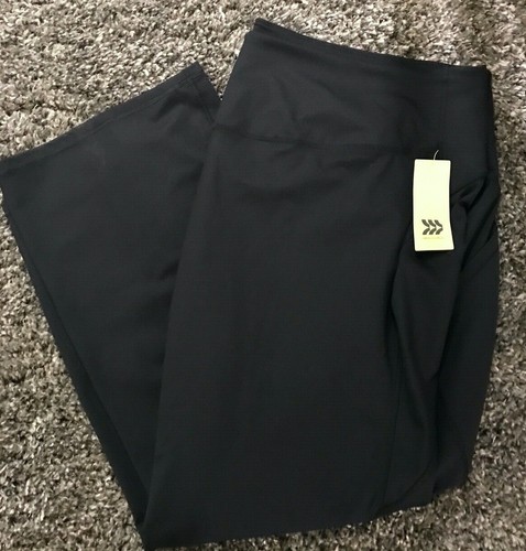 Womens Leggings black Pockets plus size 