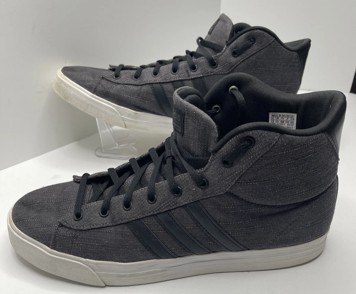 postre falso Querido ADIDAS NEO Cloudfoam Super Daily Men&#039;s Sz 13 Mid Sneakers Shoes  Gray/Blk BB9924 | eBay