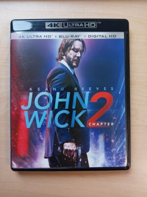 John Wick: Chapter 2 (Blu-ray + 4K Ultra HD, 2017) Keanu Reeves