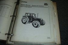 Ford New Holland 40 Tractors 5640 6640 7740 7840 8240 8340 Shop Service Manual
