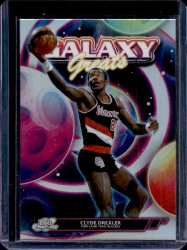 2025 Topps Cosmic Chrome Clyde Drexler Refractor (RAW)
