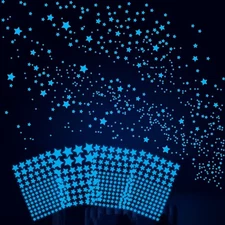 421Pcs Glow in The Dark Stars Ceiling Stars Glow in Dark Space Planet Univers...