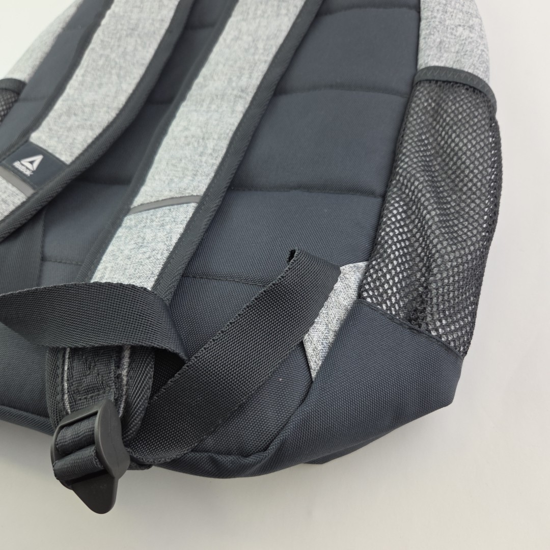 Reebok Essentials Basic Gray Backpack Back pack B… - image 12