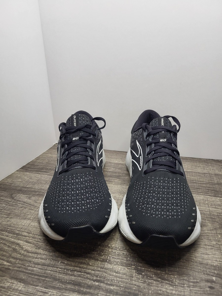 Size 11.5 - Brooks Glycerin 20 2E Wide Black Alloy for sale  display picture 1