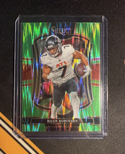 Panini 2025 Select Bijan Robinson Falcons Premier Level Prizm #148 /699