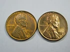 Uncirculated Red Brown 1931 &1935-S  Lincoln Cent