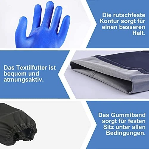 Teichhandschuhe, Lang-Fischerhandschuhe, PU Handschuhe Sandstrahlen Wasserdic... - Bild 4 von 4