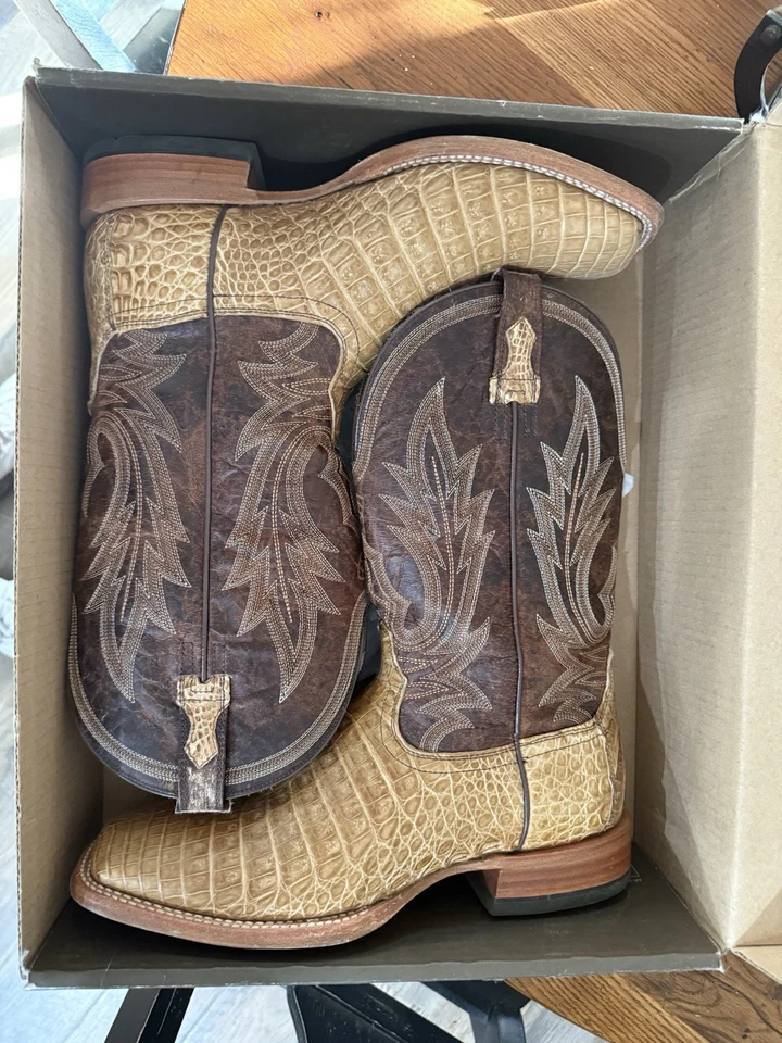 Botas occidentales Ariat Gunslinger Caiman para hombre nido de abeja, talla 12 Foto 4 de 4