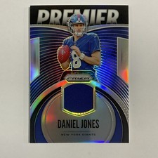 2019 Panini Prizm Premier Jerseys Daniel Jones New York Giants #PJ-DJO