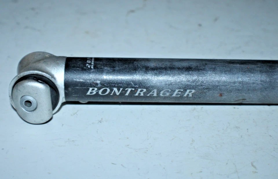 Tubo de asiento de tija de sillín Bontrager Race 260/31,2 mm 0 mm desplazado negro MTB grava viaje Foto 2 de 4