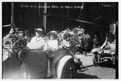 Photo:Mrs. Jas. Erskine Neal & Neal Bauer