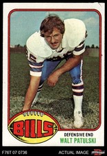 1976 Topps #358 Walt Patulski Bills Notre Dame 5 - EX
