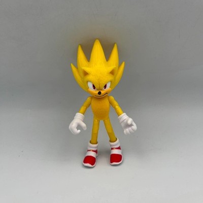 Ca. 5'' Sega Jakks Sonic the Hedgehog Figur - Super Sonic - Poseable 