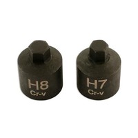 "Laser Werkzeuge Sechskant Bit Set 3/8\"D 2 StüCk 5584"
