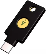 Yubico - Security Key C NFC - Two-Factor Authentication Security Key, Connect...