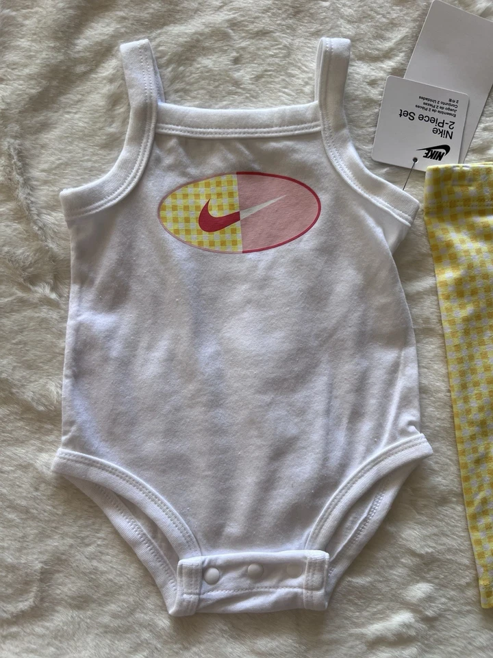 NIKE Ropa Deportiva Bebé Niña’s Body y Leggings Conjunto, Conjunto de 2 Piezas Foto 3 de 4