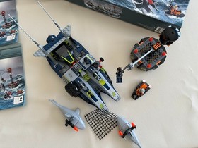 LEGO Agents Mission 4 Speedboat Rescue (8633) - Complete in Excellent Condition