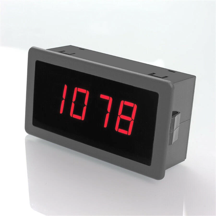 4 Digital LED Tachometer RPM Speed Meter 10-9999RPM＋Hall Proximity Switch - Image 3 of 4