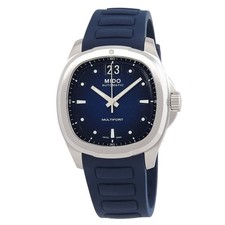 Mido Multifort TV Big Date Automatic Blue Dia...