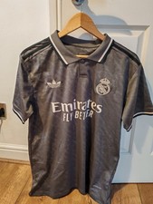 Real Madrid Away Third Football Shirt 2024 2025 Season Adidas MEDIUM