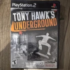 Tony Hawk's Underground PS2 (2003) Complete w/ Manual, Multiplayer Online, NTSC
