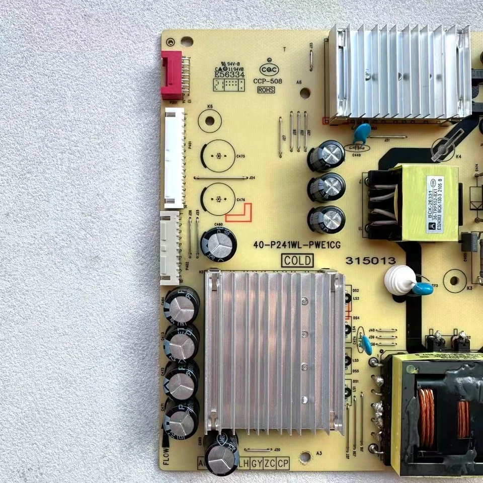 TCL 65S535 55S535 Power Supply Board 40-P241WL-PWE1CG 08-P241W0L-PW200AE - Image 2 of 3