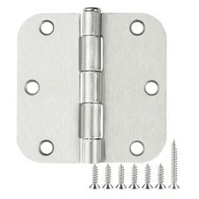 Professional-Grade 36 Pack 3.5” Brushed Nickel Door Hinges for Stylish Homes