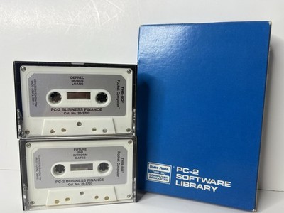Radio Shack Tandy TRS-80 PC-2 Software Library BUSINESS FINANCE Cassette 26-3703